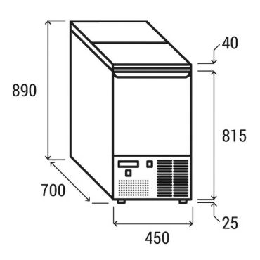 CHS1PCR dimensioni