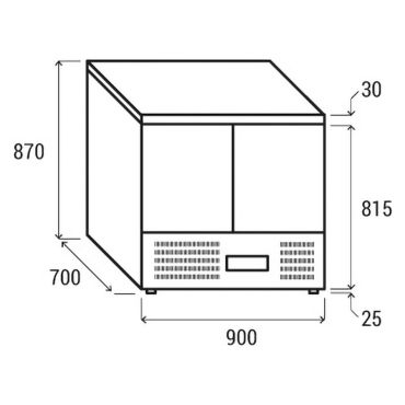 CHS2PCZ dimensioni