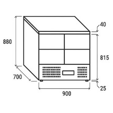 CHS4PCD dimensioni