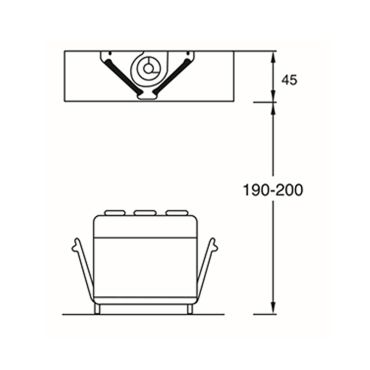 cappe-aspiranti-professionali-chefline-serie-kubica-soffitto-misure-montaggio