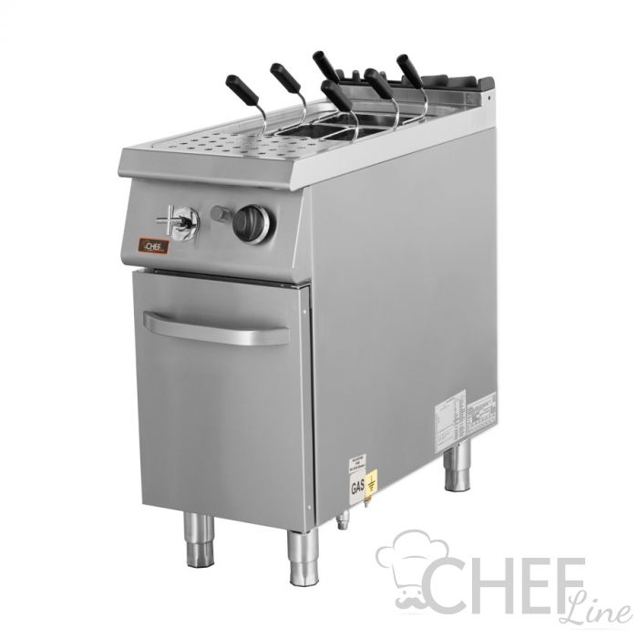 Commercial One-Tank Gas Pasta Cooker 40 Litres /8,9 Imp Gal CHCPG40GT9-EKO  - Special Offer! - Chefook