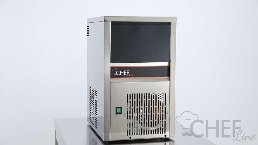 Equipement professionnel cuisine - %category_name% : Machine à glaçons  manuelle - 10 kg / jour - Avec réservoir
