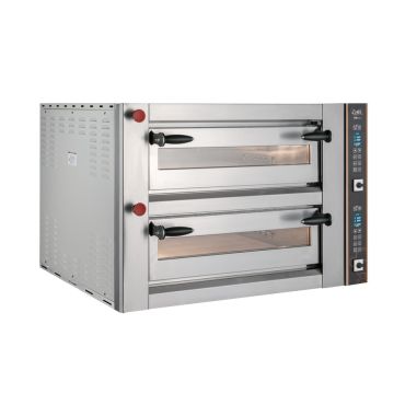 forno elettrico pizzeria digitale 6+6 pizze chfpepy d12 chiuso