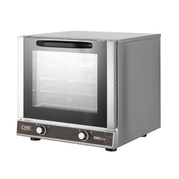 forno elettrico ventilato professionale convezione manuale + 4 teglie omaggio