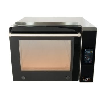 forno pizza e pane elettrico digitale altezza camera 22cm frontale cookie522 plus