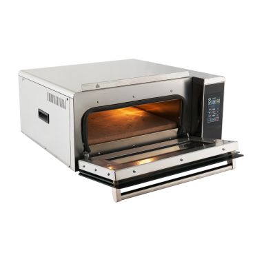 forno pizza elettrico digitale cookie500plus aperto