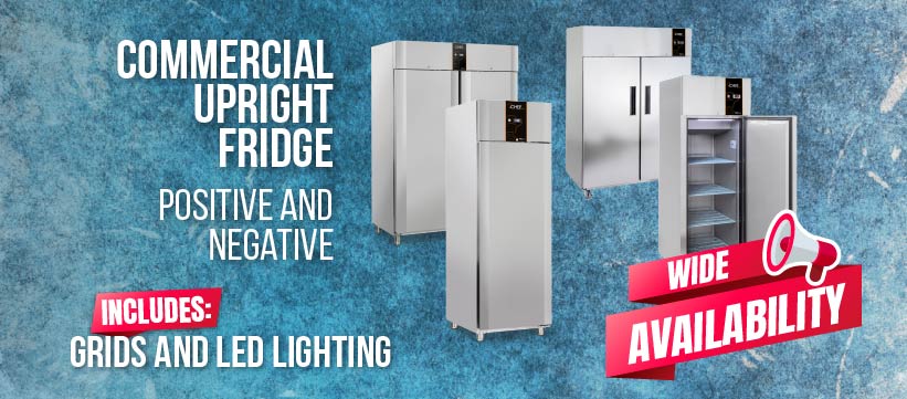 Crazy discounts! Refrigerated cabinets - LED light and grilles included in a special offer!