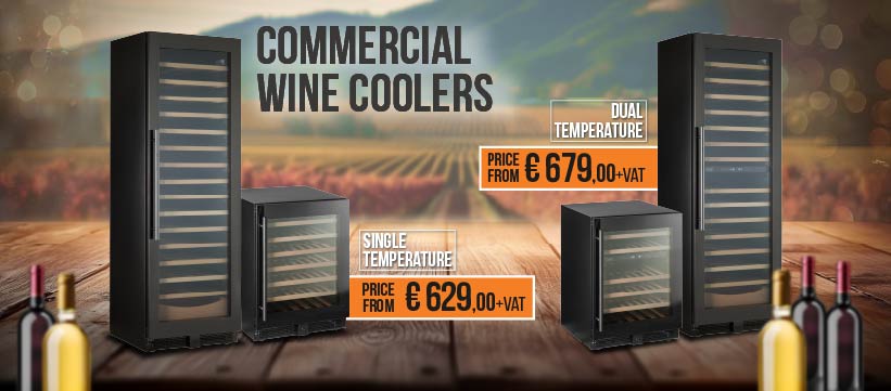 COMMERCIAL WINE REFRIGERATORS, WINE CHILLERS AND WINE COOLERS