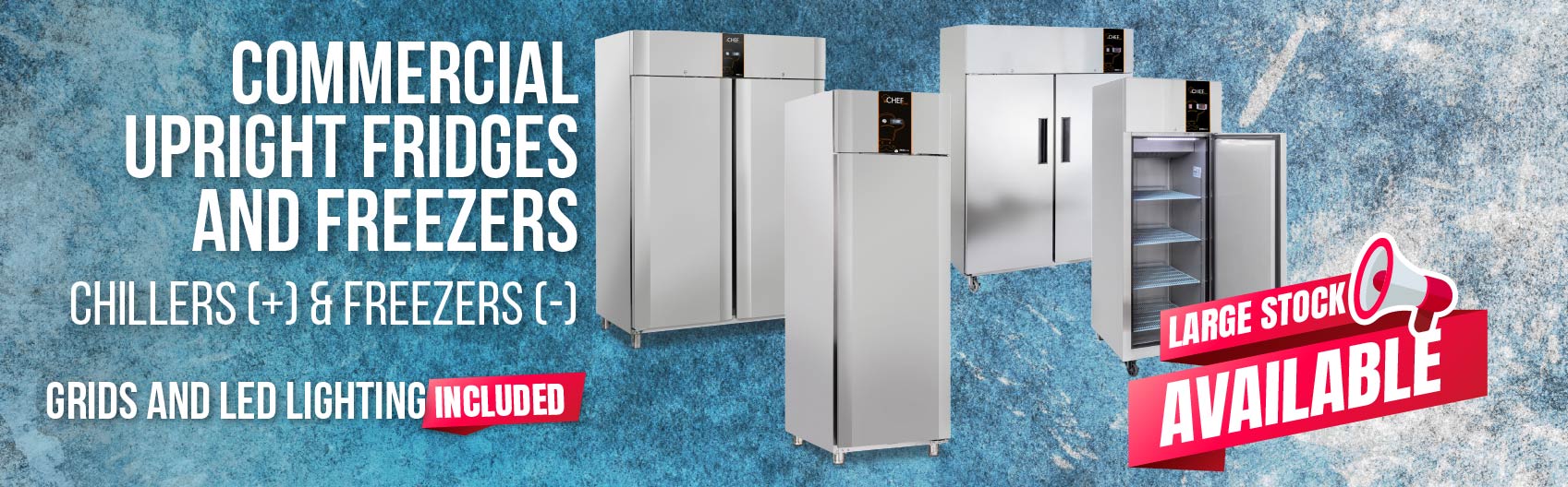 Commercial Upright Fridges And Freezers 700 - 1400