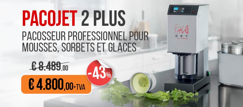 Pacojet 2 Plus - Commercial Pacotizing Machine for Mousses, Sorbets, and Ice Cream