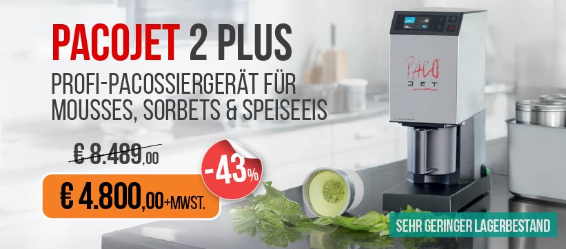 Pacojet 2 Plus - Profi-Pacossiergerät für Mousses, Sorbets & Speiseeis