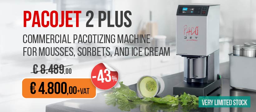 Pacojet 2 Plus - Commercial Pacotizing Machine for Mousses, Sorbets, and Ice Cream