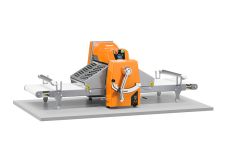 Countertop Commercial Dough Sheeters with Conveyor Belts - Upper Motor