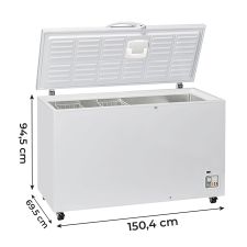 Commercial Chest Freezer 500 Liters -15°C/-25°C 