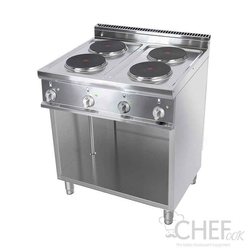 Avantco CER-200 Dual Solid French-Style Burner Countertop Electric Range -  208/240V, 3,000/4,000W