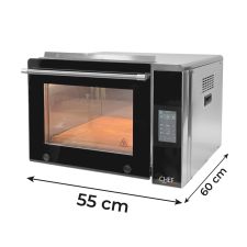 Commercial Electric Pizza Oven for Neapolitan Pizza, Bread, and Bakery – Max Temperature 518°C