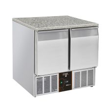 2-Door GN 1/1 Saladette with Granite Top +0°C/+8°C