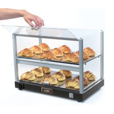 2-Tier Heated Countertop Bakery Display Case 'Basic'