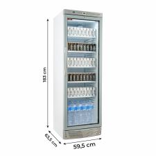 Refrigerated Display Case For Beverages 400 Liters +1°C/+12°C