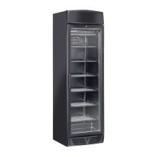 Black Ice Cream Display Freezer 300 Liters -15°C/-20°C Chefook